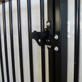 ProtectorAl Black D-Latch and Striker Pack, Steel