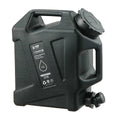 12L Portable Camping Water Storage Bucket Tank - Black