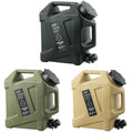 12L Portable Camping Water Storage Bucket Tank - Khaki - view 3
