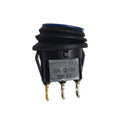 12V 20A Round Waterproof LED Rocker Switch for Cars and Boats, Set of 5 - view 4