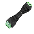 12V DC Power CCTV Male and Female Connector Adapters - Pack of 5 Pairs - view 2