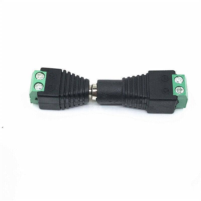12V DC Power CCTV Male and Female Connector Adapters - Pack of 5 Pairs - view 4