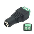 12V DC Power CCTV Male and Female Connector Adapters - Pack of 5 Pairs - view 5