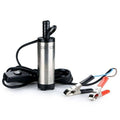 12V DC Submersible Diesel Transfer Pump, Stainless Steel for Kerosene and Clean Water - view 2