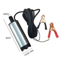 12V DC Submersible Diesel Transfer Pump, Stainless Steel for Kerosene and Clean Water - view 3