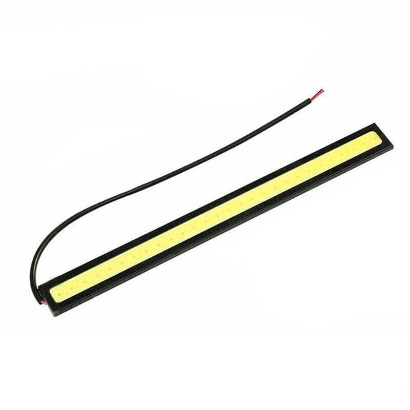 12V Waterproof White DRL LED Strip Lights for Cars, Boats and Caravans - Pack of 10 - view 2