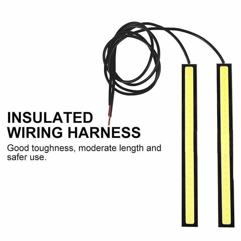 12V Waterproof White DRL LED Strip Lights for Cars, Boats and Caravans - Pack of 10 - view 4