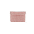 13.3 Inch (34 cm) Laptop Sleeve - Pink, PU Leather Pouch (35.5 x 25 cm)