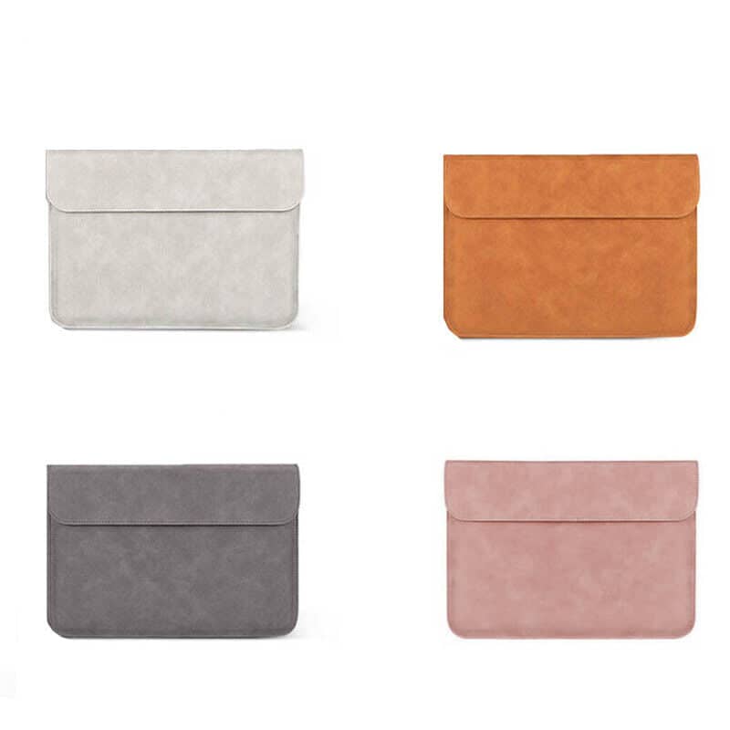 13.3 Inch (34 cm) Laptop Sleeve - Pink, PU Leather Pouch (35.5 x 25 cm) - view 3