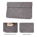 13.3 Inch (34 cm) Laptop Sleeve - Pink, PU Leather Pouch (35.5 x 25 cm) - view 4