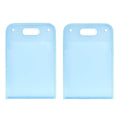 13 Pocket A4 File Storage Bag Organiser - Blue, Pack of 2