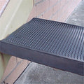 Ideal DIY Floors 25 x 75cm SBR Rubber Stair Tread, 7mm, UV & Moisture Resistant, Indoor/Outdoor