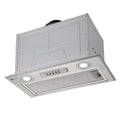 LG 52cm undermount rangehood - 610m³/h extraction, 3 fan speeds, LED lighting, stainless steel - BR605IU1S