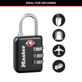 Master Lock Luggage Padlock - 30mm - Metal - TSA-Accepted - SuperSaverAU - view 5