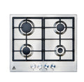 Trinity 60cm 4 Burner Gas Cooktop - Stainless Steel - Flame Failure Device - Cast Iron Trivets - TRG604SS
