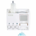 Better Living Ulti-Mate White Triple Chamber Shower Dispenser 3 x 430ml ABS Rust Resistant