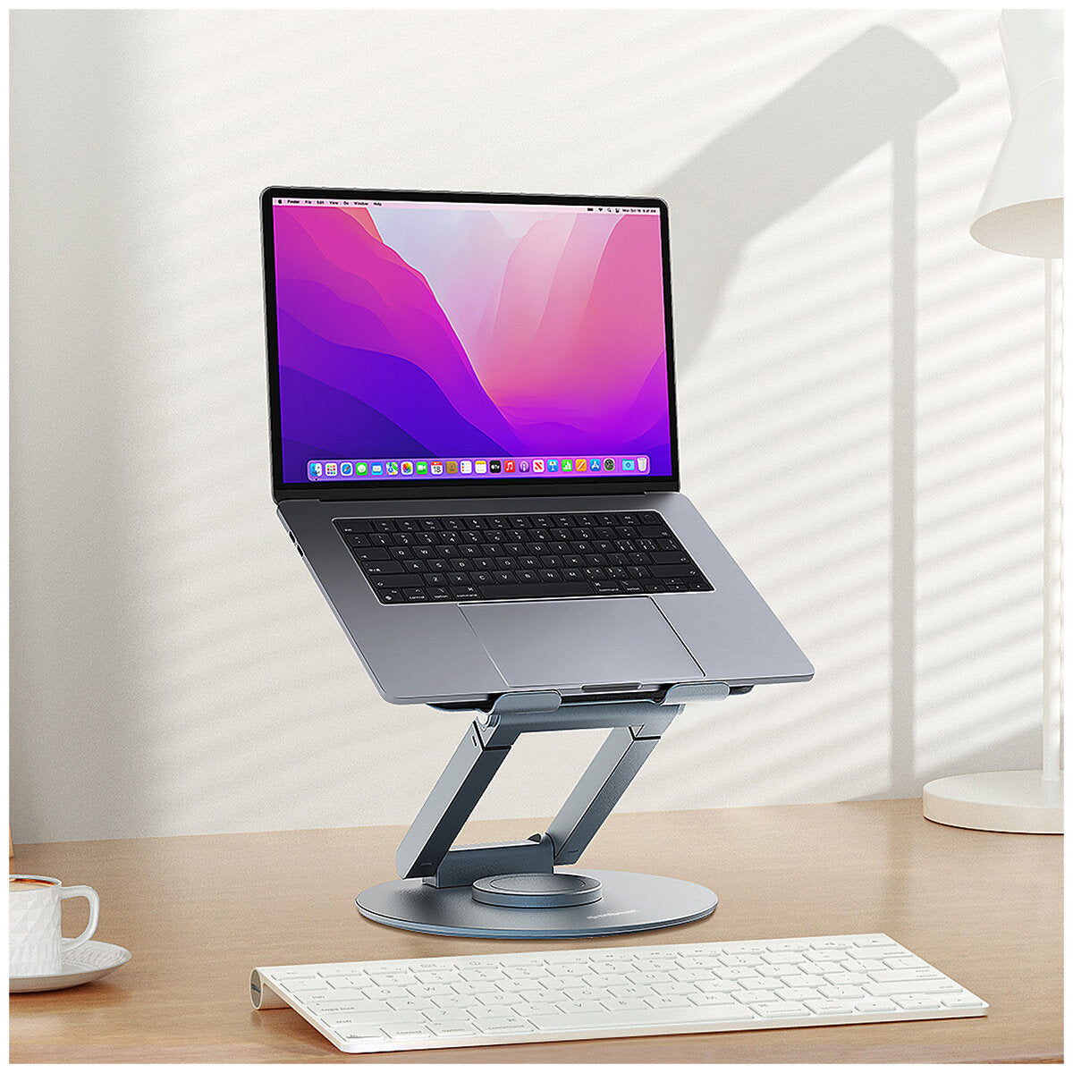 mbeat Stage S9 Rotating Laptop Stand with Telescopic Height Adjustment - SuperSaverAU - view 2