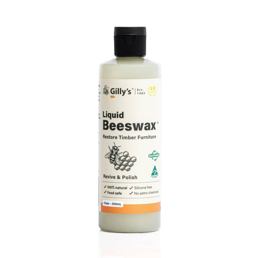Gilly S Liquid Beeswax - 250ml - Natural Timber Polish - Food Safe - SuperSaverAU - view 1