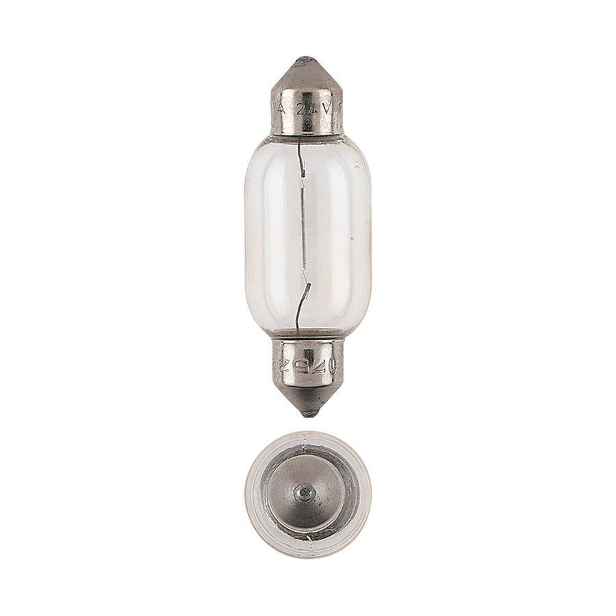 Narva 12V 21W Festoon Globe 2 Pack - SV8-5.8 T-15mm - Reliable Lighting - SuperSaverAU - view 1