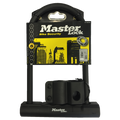 Master Lock 200 x 100 x 12mm U-Bar Bike Lock - Hardened Steel, Weather Resistant