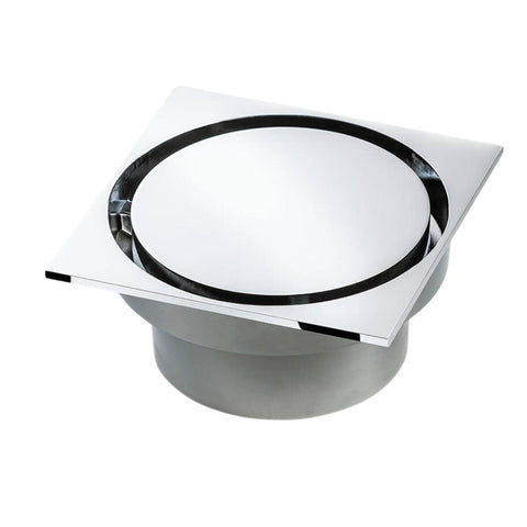 Rogerseller Square Floor Waste 115mm - Chrome Finish - 3806001001