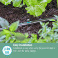 Gardena 90 Micro Irrigation Spray Nozzle 5 Pack - 2.75m Range - Black/Turquoise - SuperSaverAU - view 4