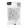 Taskmaster Plastic Shelf Support - 5mm - White - 20 Pack - SuperSaverAU - view 1