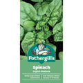 Mr Fothergill's Spinach English Medania Seeds - Mildew-Resistant, Baby Leaf or Full, Sun & Part Shade