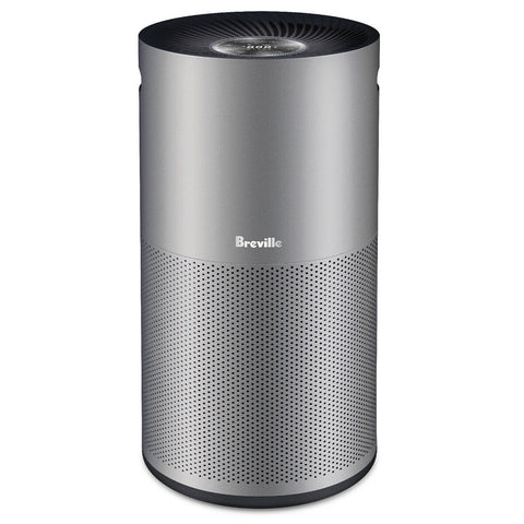 Breville Smart Air Viral Protect Max Air Purifier - Rooms to 138m², CADR 530m³/h, WiFi, Titanium - LAP608TTM