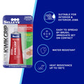 Selleys 100ml Kwik Grip Horizontal Contact Adhesive - Solvent-Based, Instant Bond