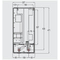 Rinnai Efinity electric continuous flow hot water heater - 30 to 50°C, 8.0 to 14.5L/min flow - ECF29I50