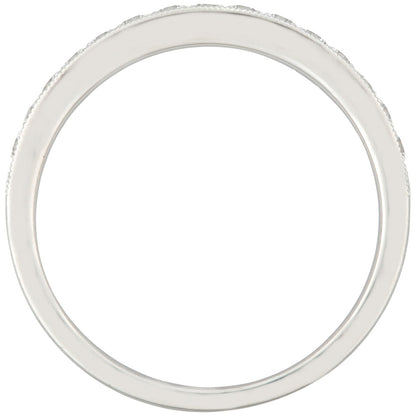 Platinum 0.25ctw Round Diamond Anniversary Band