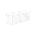 Flexi Storage White Wire Basket - 2 Runner - Half Width - Steel - Versatile - SuperSaverAU - view 1