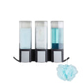 Better Living Clever Triple Chamber Shower Dispenser 500ml Matte Black - SuperSaverAU - view 2