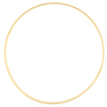 Crafted Bamboo Ring - 10 Inch - 254mm - Versatile for Crafts & Decor - SuperSaverAU - view 2
