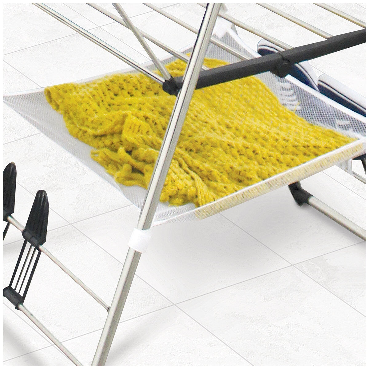Mesa Gullwing Deluxe Clothes Drying Rack With Mesh Shelf - SuperSaverAU - view 6