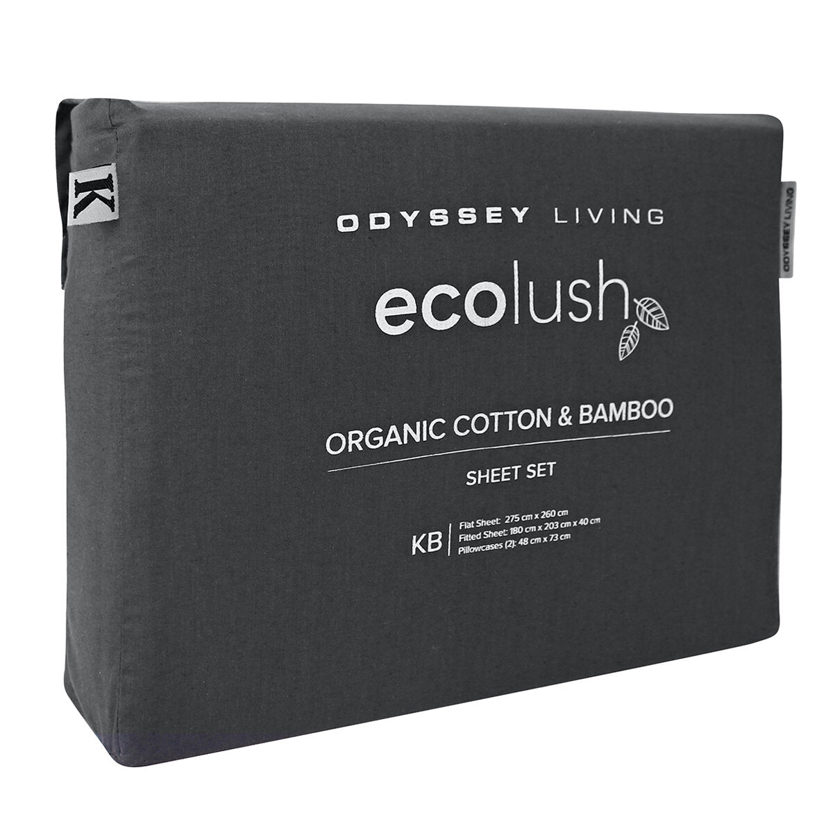Odyssey Living Eco Lush Organic Cotton And Bamboo King Sheet Set Night Sky