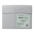 Odyssey Living Eco Lush Organic Cotton And Bamboo King Sheet Set Silver - SuperSaverAU - view 4