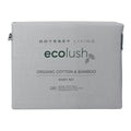 Odyssey Living Eco Lush Organic Cotton And Bamboo King Sheet Set Silver - SuperSaverAU - view 2