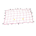 Syneco Tie Down Trailer and Luggage Net, 1200mm, Red, UV Protected, Weather Resistant