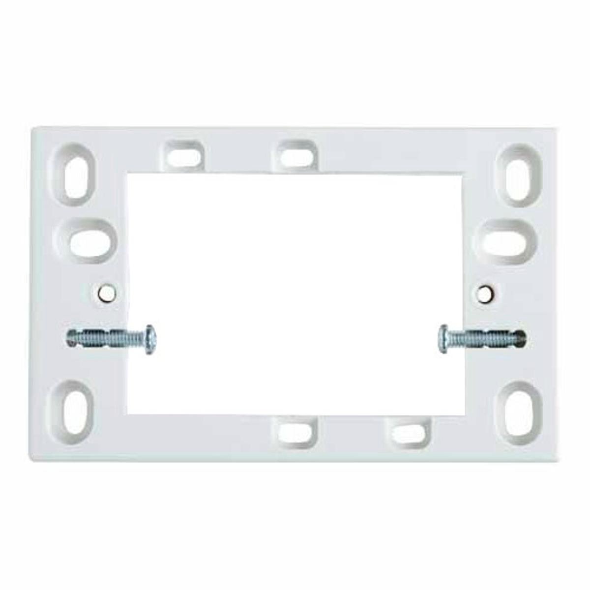 HPM Surface Mounting Block White 18mm Deep Plastic For Switches - SuperSaverAU - view 1