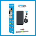 Antsig Indoor TV Antenna 28dB Gain HD UHF/VHF Black AP525B