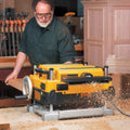 DeWALT 330mm 1800W Corded Thicknesser - 3 Blade, 10000rpm DW735-XE