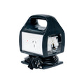 HPM 15A Single Outlet Power Convertor with RCBO Protection, Black PVC