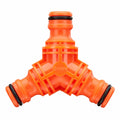 Pope 12mm Plastic 3 Way Hose Coupler Outdoor
