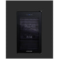 Little Cave 24 Bottle Single Zone Compressor Wine Fridge - Black Glass Door, Touch Pad Controls - LC24SB