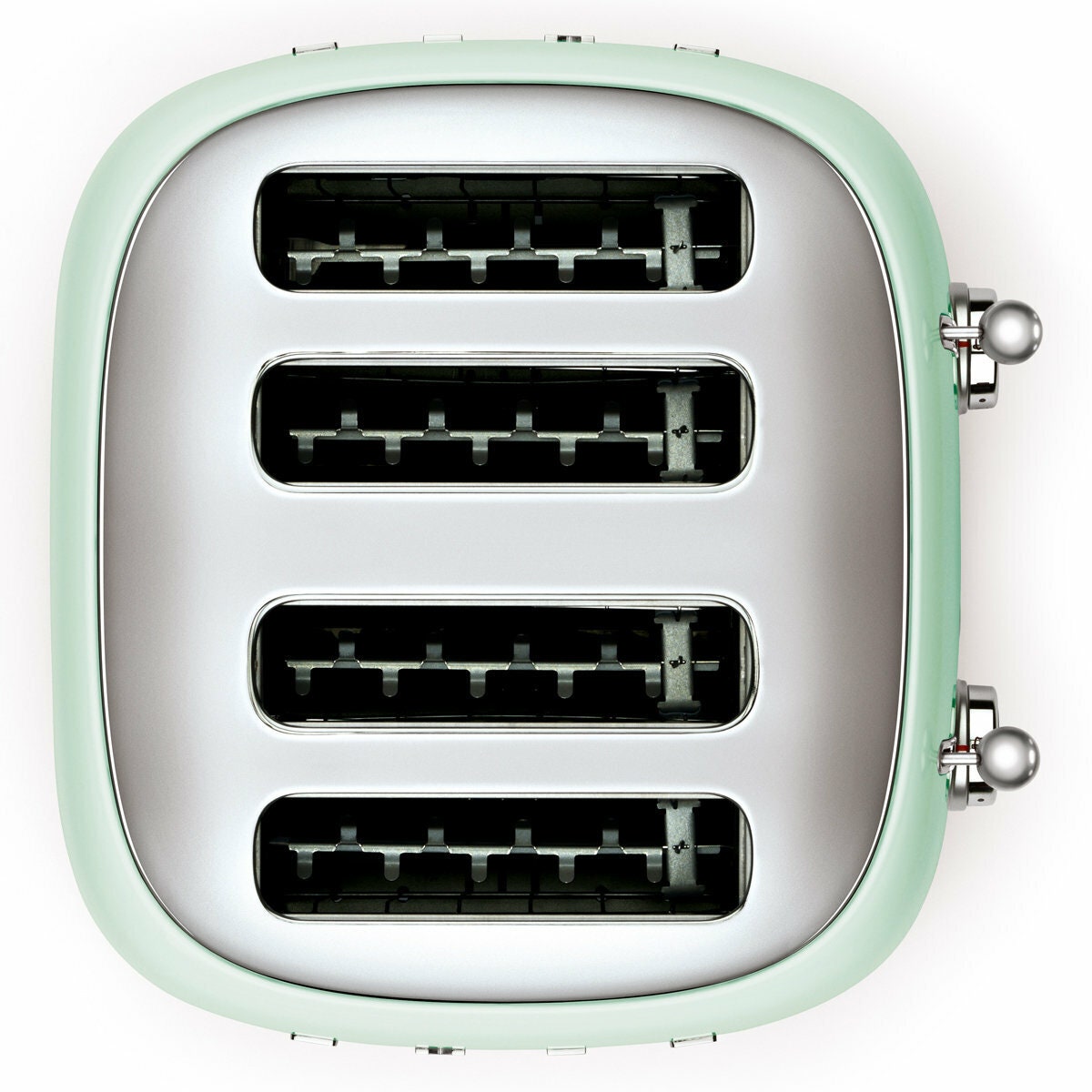 Smeg Variable Temperature Kettle and Four Slice Toaster Breakfast Pack - Pastel Green - KLF04PGAUTSF03PGAU
