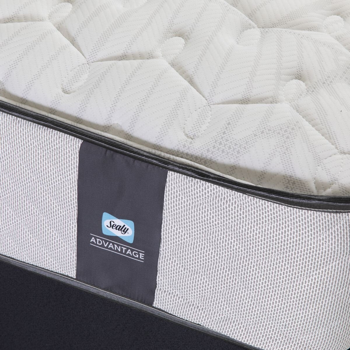 Sealy Advantage Cristal firm double mattress - premium fibre, cushioning foam, CoreSupport - 905694