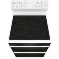 Westinghouse 60cm Electric Freestanding Oven - 80L Fan Forced, Dual Zone Ceramic Cooktop, Grill - WLE642WCB