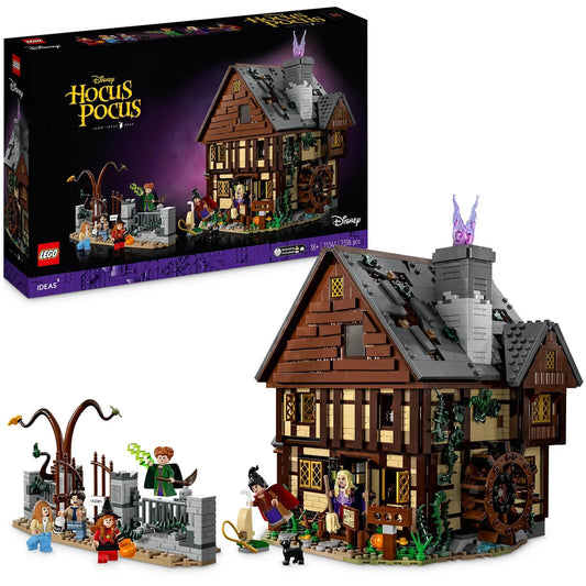 LEGO Disney 21341Hocus Pocus: The Sanderson Sisters' Cottage